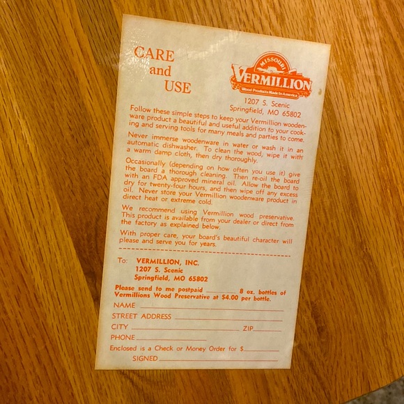 🆕 Vintage Cheese Board - Picture 10 of 10